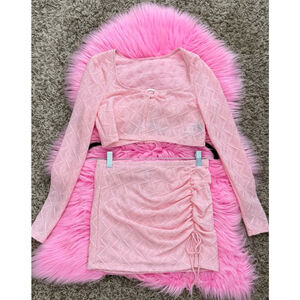 Size XS mini skirt and top